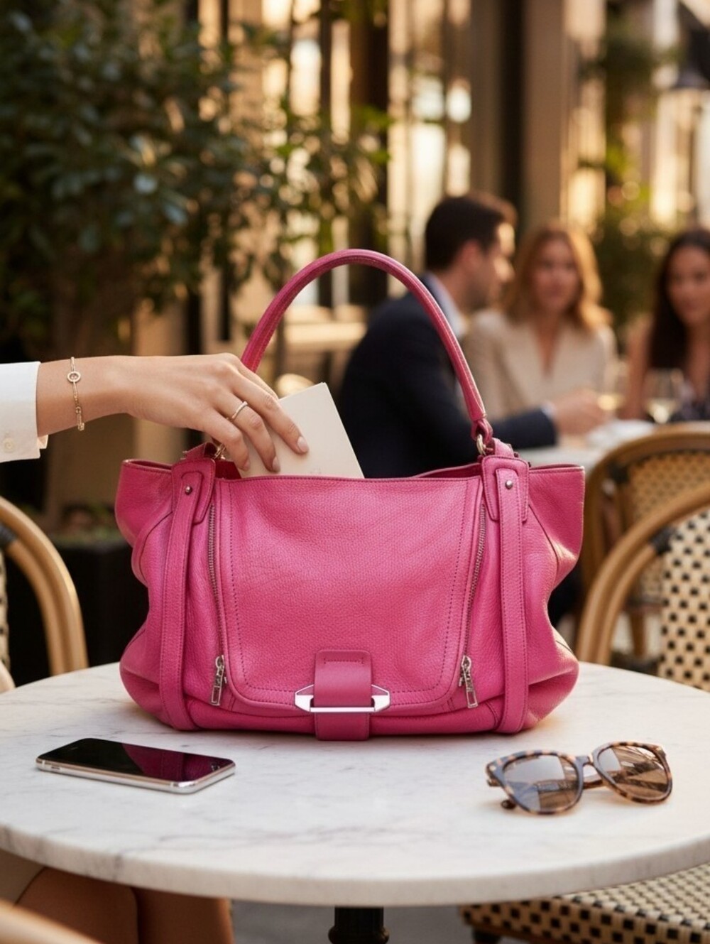 Kooba Jonnie leather shoulder bag